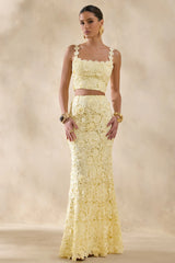 Esmara | Lemon Lace Maxi Skirt