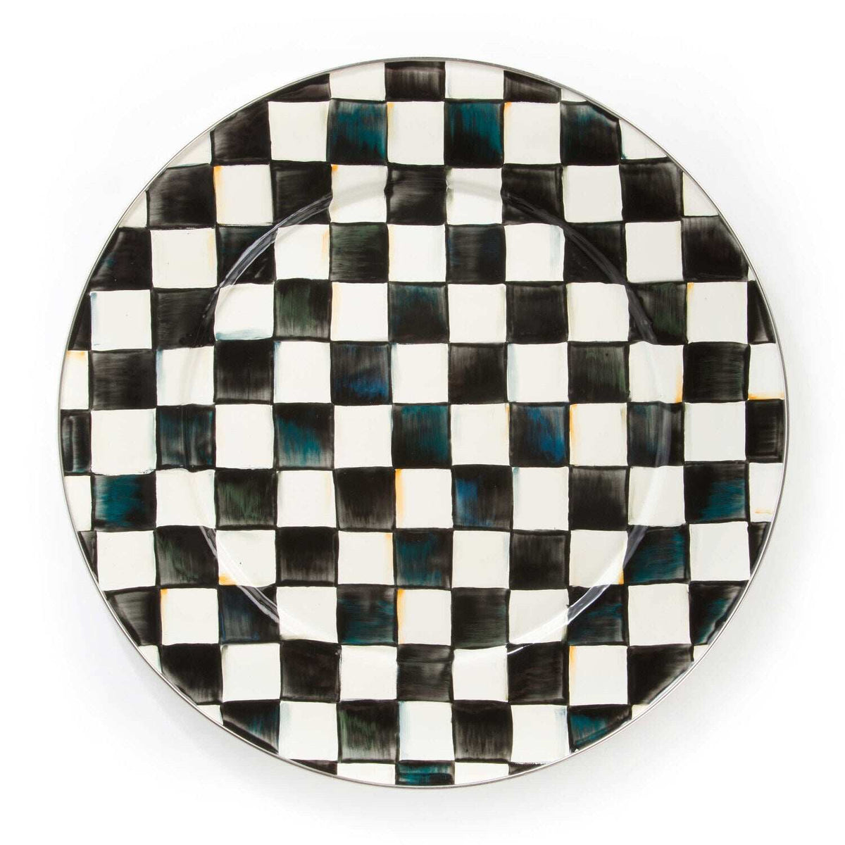 Mackenzie-Childs Courtly Check Serving Platter